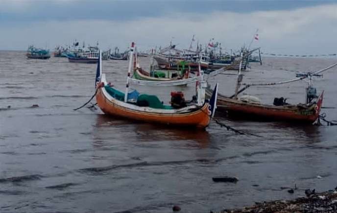 Seorang nelayan asal Desa Pesisir Kecamatan Besuki Situbondo melaut dikabarkan hilang dan masih dalam pencarian. (Foto: Dokumen BPBD Situbondo)