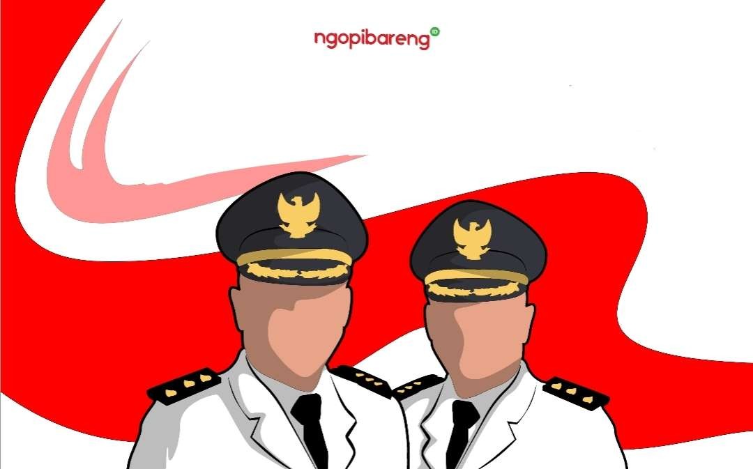 Pejabat Gubernur dipilih Presiden Jokowi untuk menggantikan yang purnatugas, Selasa 5 September 2023. (Ilustrasi: Ngopibareng.id)