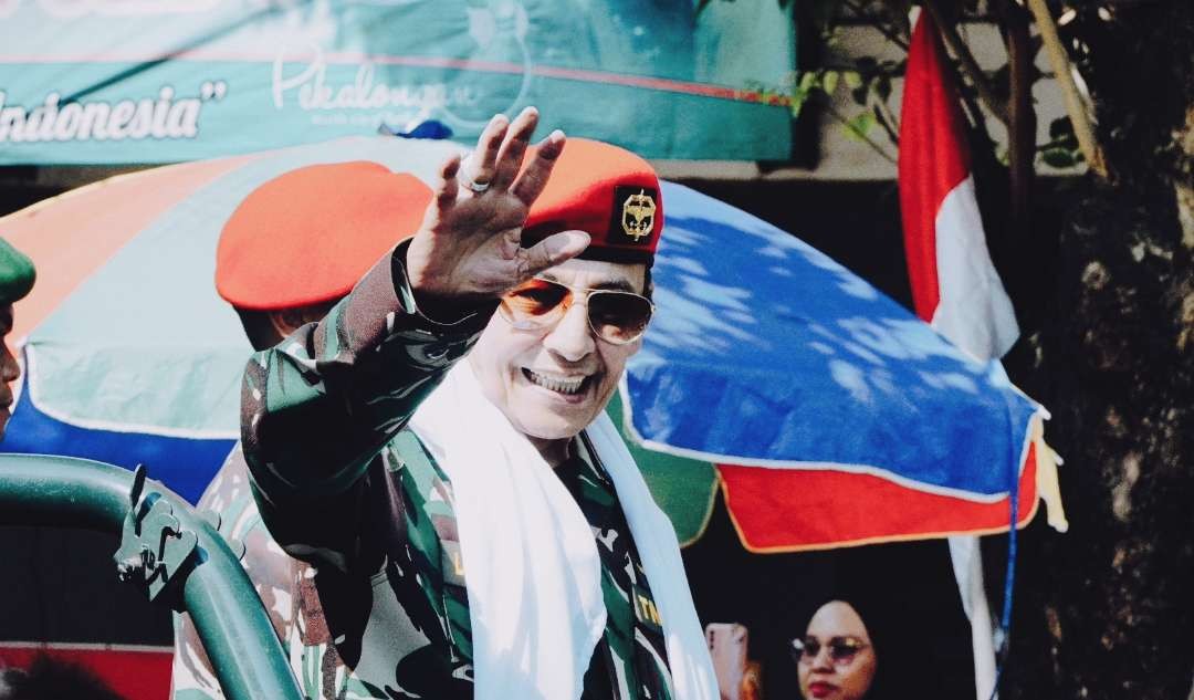 Habib Luthfi bin Yahya Pekalongan, cinta tanah air. (Foto: adi/ngopibareng.id)