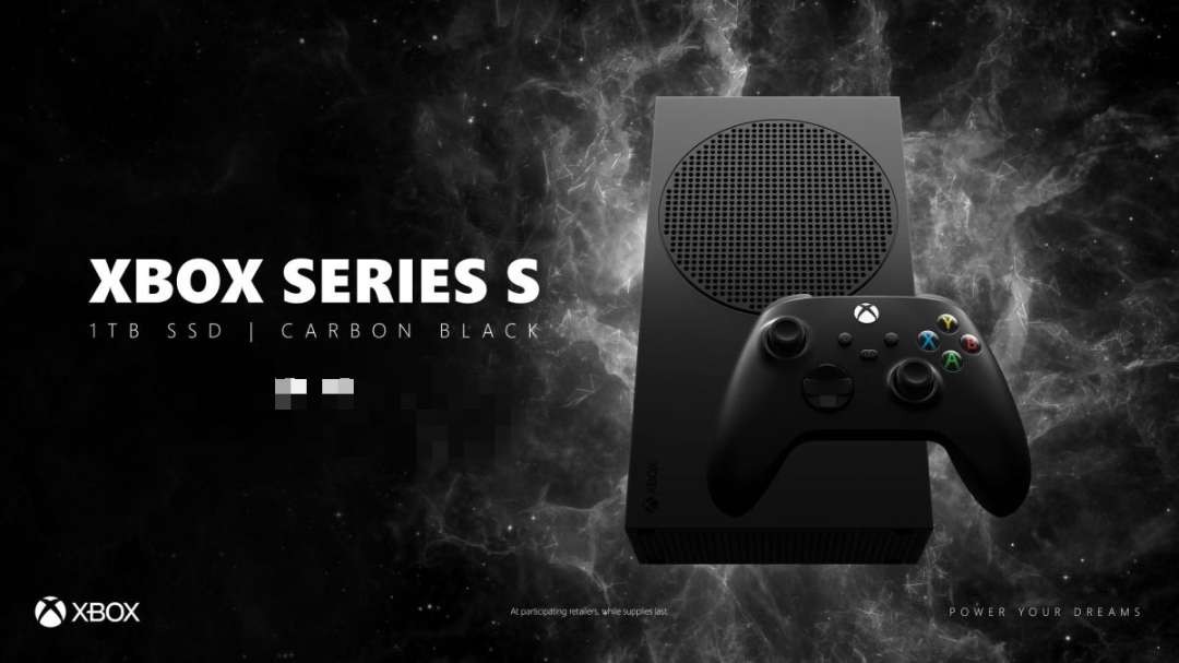 Xbox Series S Carbon Black. (Foto: XBOX)
