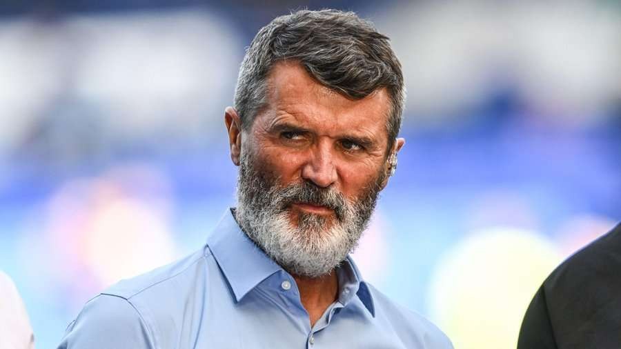 Roy Keane sempat ditanduk oleh orang tak dikenal saat pertandingan Arsenal kontra Manchester United, Minggu 3 September 2023. (Foto: Twitter)