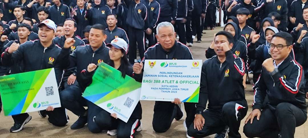 Komite Olahraga Nasional Indonesia (KONI) Kota Kediri pasang target 5 besar pada Porprov VIII Jawa Timur. (Foto: Fendi Lesmana/Ngopibareng.id)