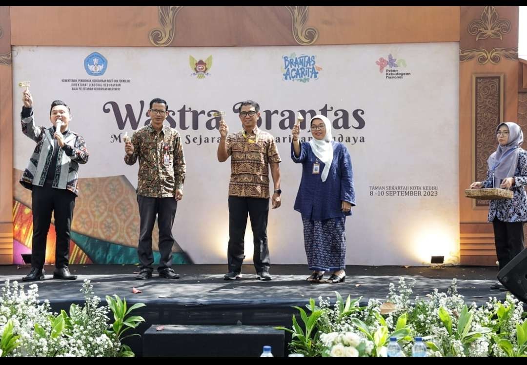 Uri Uri Budaya, BPK Wilayah XI dan Disbudparpora Kota Kediri berkolaborasi gelar Brantas Acarita. (Foto: Istimewa)