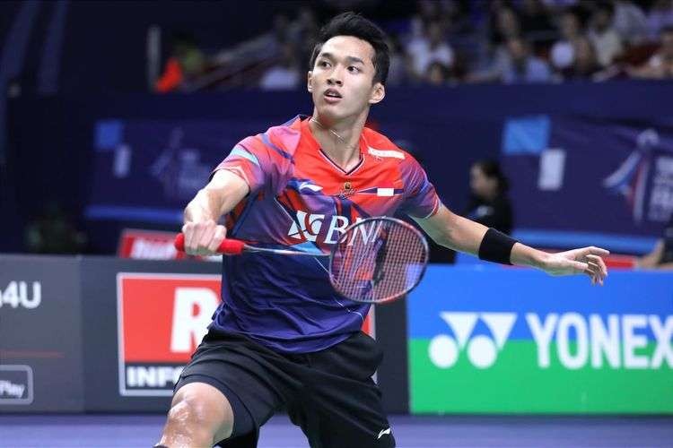 Tunggal putra Indonesia Jonatan Christie akan menghadapi rekan senegaranya untuk melaju semifinal China Open 2023. (Foto: PBSI)