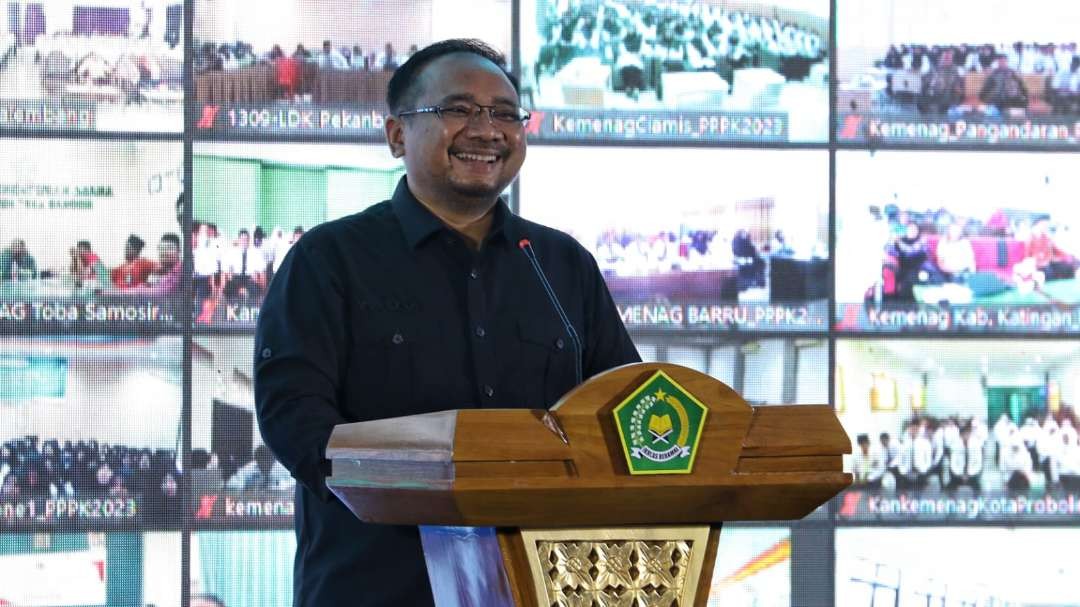 Menteri Agama, Yaqut Cholil Qoumas. (Foto: Fariz Yarbo/Ngopibareng.id)