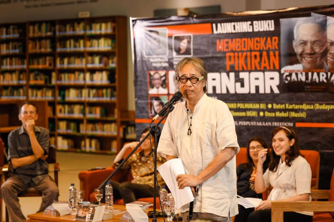Tiga sprit Ganjar Pranowo untuk memajukan Indonesia dibongkar habis-habisan oleh sejumlah tokoh nasional dari beragam latar belakang. (Foto: Dok Ganjar)