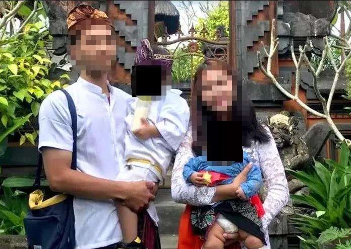 Nando Kusuma gorok leher sang istri, Mega Suryani. Kedua anak balitanya jadi saksi pembunuhan tersebut. (Foto: Dokumen pribadi korban/Facebook)