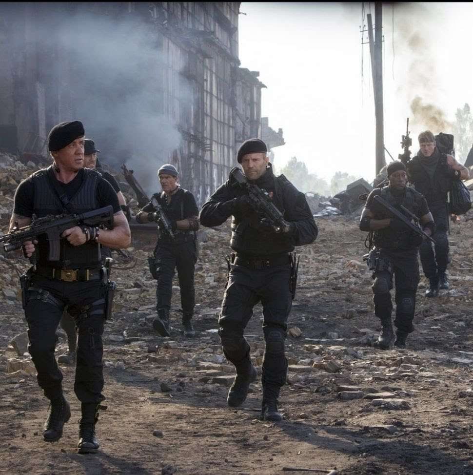 Aksi tentara bayaran The Expendables di seri keempat. (Foto: Lionsgate Movie)