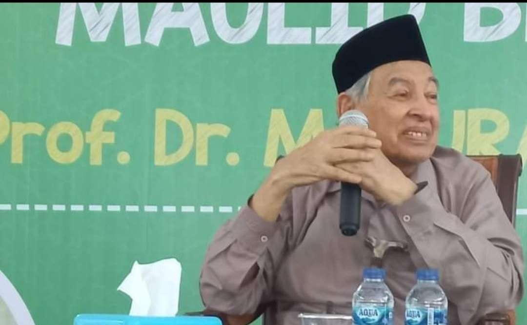 Prof M Quraish Shihab, Ahli Tafsir Al-Quran, Penyusun Tafsir Al-Misbah. (Foto:dok/ngopibareng.id)