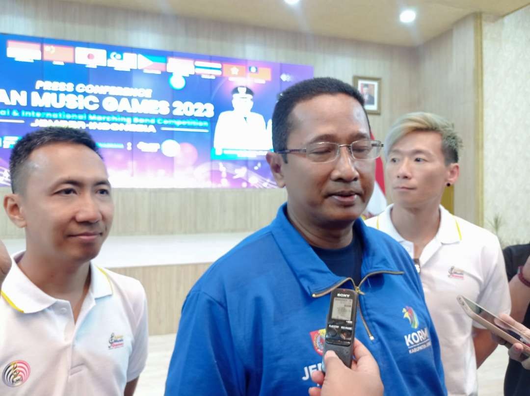 Ketua Komite Olahraga Masyarakat Indonesia (KORMI) Jember, Tri Basuki target Jember dapat juara dalam AMG 2023 (Foto: Rusdi/Ngopibareng.id)