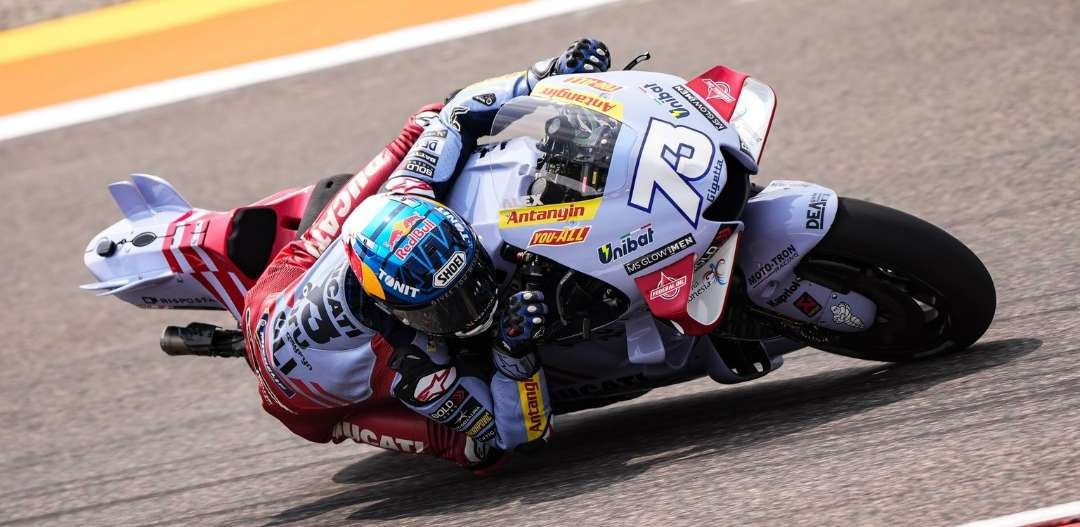 Alex Marquez tak bisa melanjutkan sisa MotoGP India setelah mengalami cedera tulang rusuk. (Foto: Twitter/@alexmarquez73)