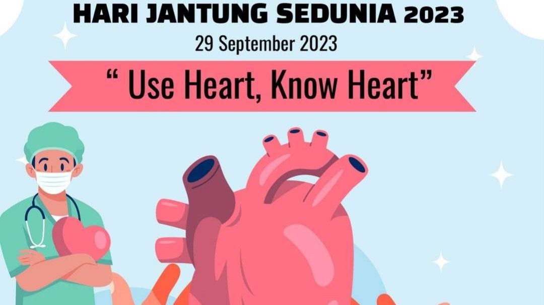 Hari Jantung Sedunia diperingati setiap tanggal 29 September. (Foto: Instagram @sehatsurabayaku)