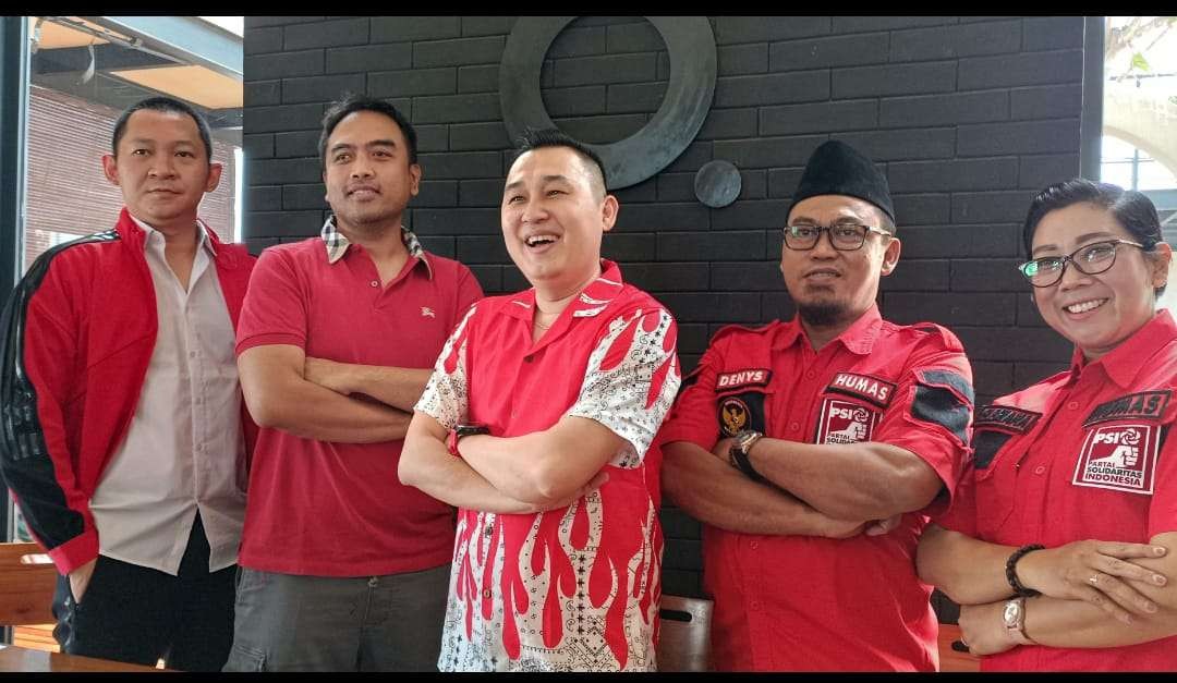 Kaesang Jabat Ketum, PSI Kota Kediri Berani Revisi Target Kursi DPRD (Fendi Lesmana/ngopibareng.id)