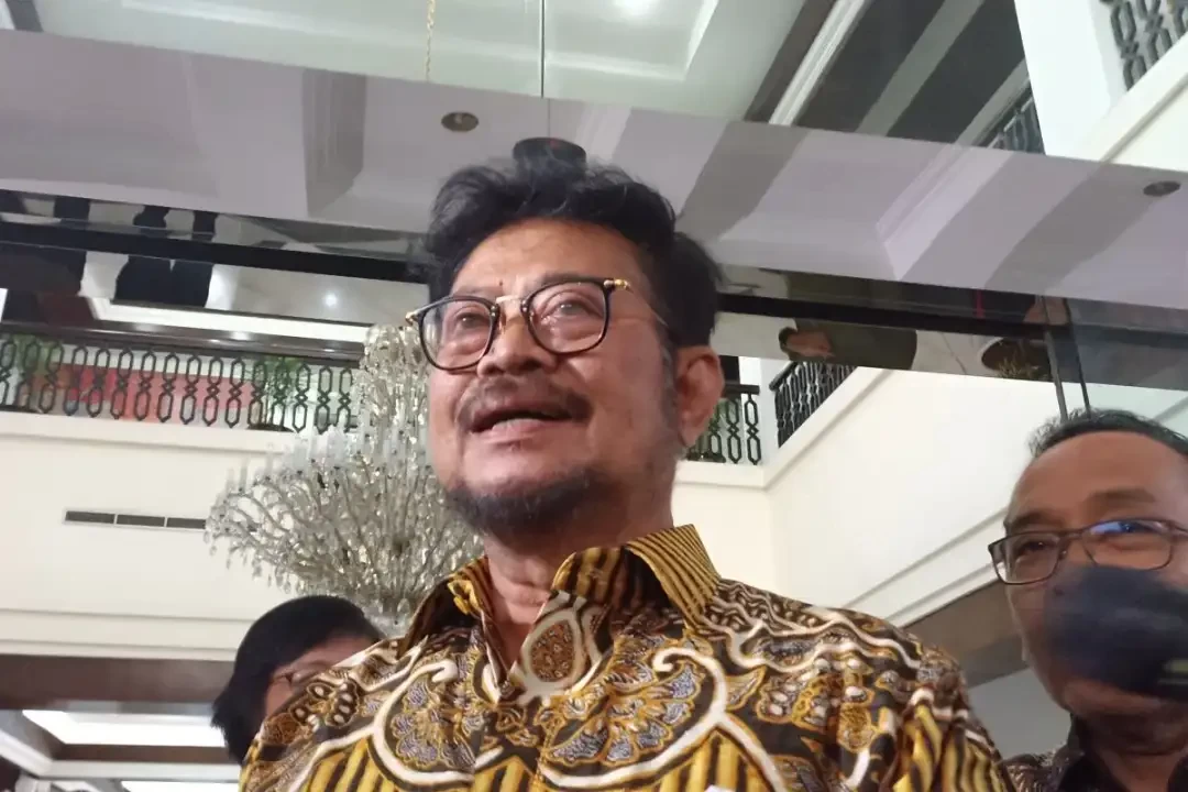 Menteri Pertanian Syahrul Yasin Limpo resmi mengajukan surat pengunduran diri kepada Presiden Joko Widodo di tengah kasus dugaan korupsi. (Foto: Ant)