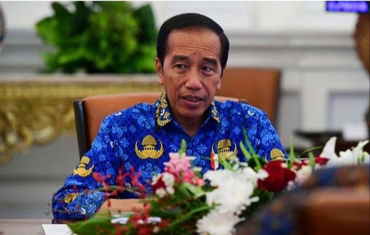 Presiden Joko Widofo menunjuk Kepala Badan Pangan Nasional  Arief Prasetyo Adi sebagai Pelaksana Tugas Menteri Pertanian (Mentan) menggantikan Syahrul Yasin.limpo (Foto: Setpres) "