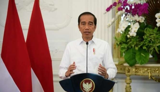 Presiden Jokowi sampaikan sikap Indonesia terkait perang antara Israel dengan Palestina. (Foto: Setpres)