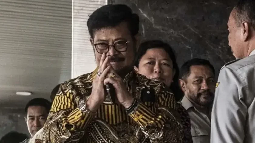 Komisi Pemberantasan Korupsi (KPK) secara resmi menetapkan Mantan Menteri Pertanian Syahrul Yasin Limpo (SYL) menjadi tersangka dalam kasus korupsi. (Foto: Ant)