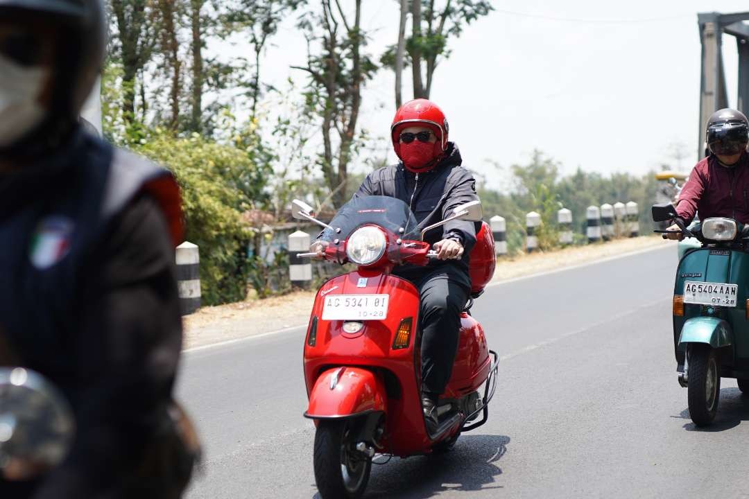 Bupati Kediri Hanindhito Himawan Pramana bakal mengajak Bupati Trenggalek Mochamad Nur Arifin untuk riding bareng. (Foto: Istimewa)