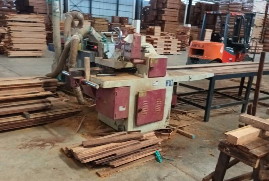 Ruang kerja di pabrik kayu tempat korban bekerja (Foto: Istimewa)