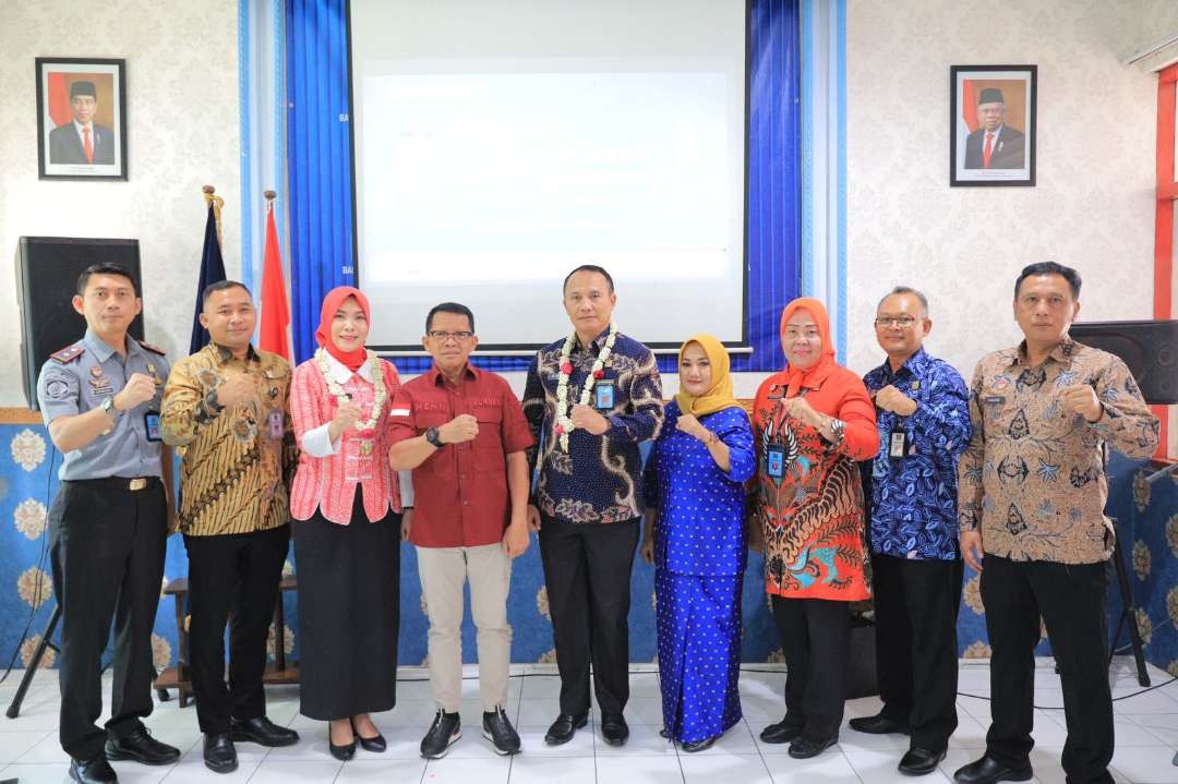 Jabatan Kepala Bapas Surabaya resmi diemban pejabat baru, Kamis, 19 Oktober 2023. (Foto: Dok Kemenkumham)