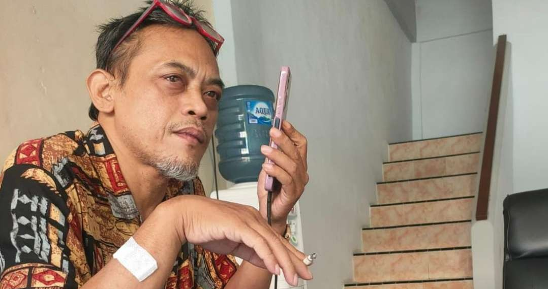 Eko Hardianto, salah satu pengonsumsi ikan buntal sempat keracunan dan dirawat di RSUD dr. Moh. Saleh, Kota Probolinggo. (Foto: dokumen pribadi)
