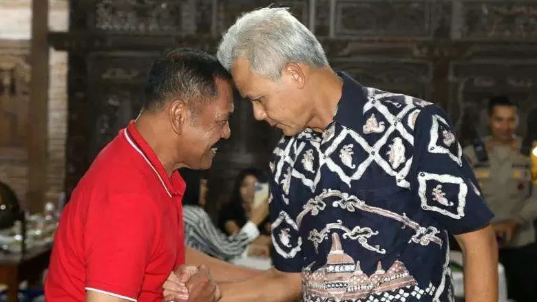 Ketua DPC PDIP Solo FX Hadi Rudyatmo bertemu Gubernur Jateng, Ganjar Pranowo di Tawangmangu, Senin, 24 April 2023 malam. (Foto: Istimewa)