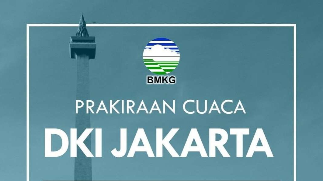 Prakiraan cuaca untuk wilayah Jakarta dan sekitarnya dari BMKG, Senin 23 Oktober 2023. (Foto: Instagram infobmkg)