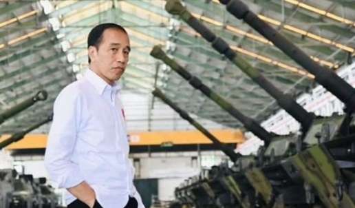 Presiden Joko Widodo menanggapi politik dinasti (foto: Setpres )