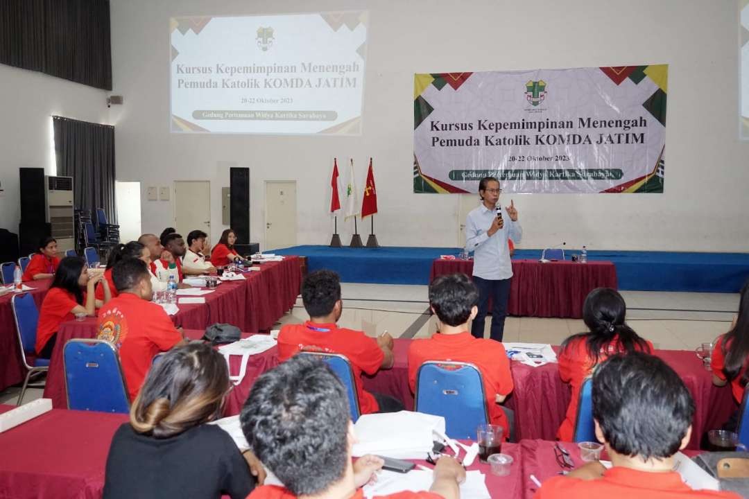 Pemuda Katolik Komda Jawa Timur menggelar Kursus Kepemimpinan Menengah (KKM). (Foto: Ist)