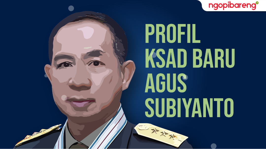 Kepala Staf Angkatan Darat (KSAD) Jenderal Agus Subiyanto. (Ilustrasi: Chandra Tri Antomo/Ngopibareng.id)