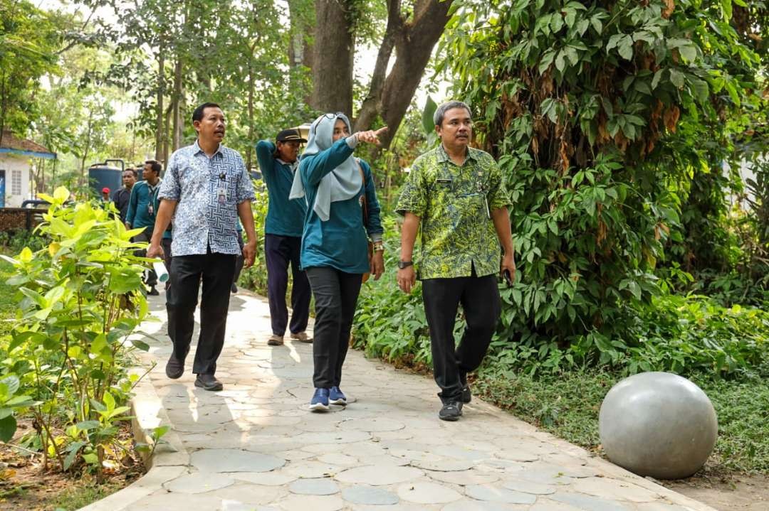 Sukses mengelola sampah organik Pemkab Demak studi banding ke DLHKP Kota Kediri. (Foto: Istimewa)