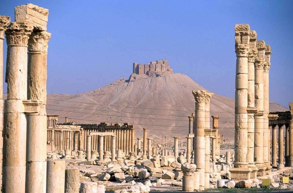 Palmyra atau Tadmur, Syria: terletak sebelah timur laut sekitar 400 km dari Damasksus. (Foto: koleksi asad said)