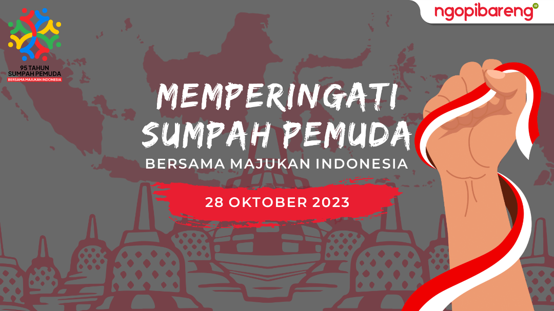 Hari Sumpah Pemuda di Indonesia diperingati setiap tanggal 28 Oktober. (Ilustrasi: Chandra Tri Antomo/Ngopibareng.id)