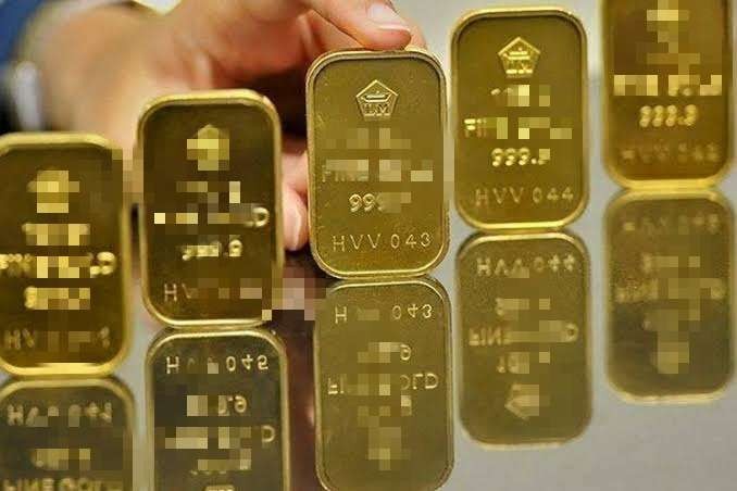 Ilustrasi harga emas batangan Antam. (Foto: Istimewa)