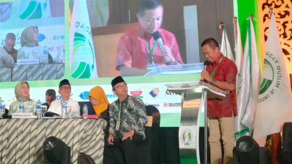 Ketua ISMI Jawa Timur Yusron Aminulloh, pada Musyawarah Nasional (Munas) ke-3 ISMI di Semarang Jawa Tengah, Sabtu 28 Oktober 2023. (Foto:adi/ismi jatim)