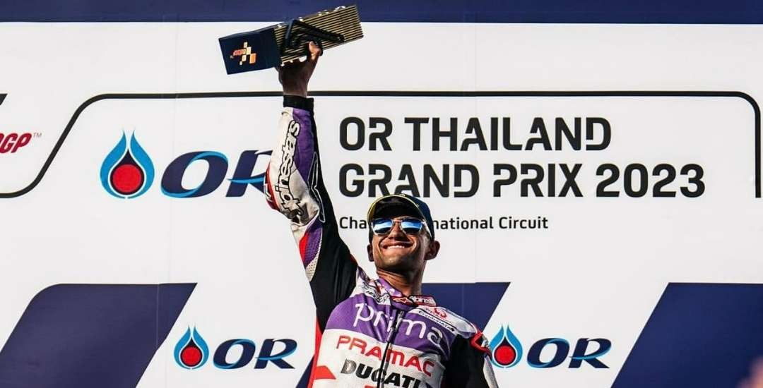 Jorge Martin mengaku sempat tertekan di awal balapan penuh MotoGP Thailand 2023. (Foto: X/@88jorgemartin)