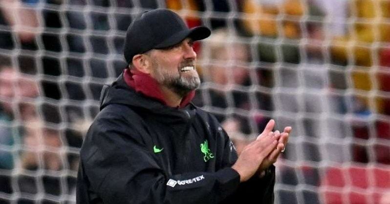 Manajer Liverpool Jurgen Klopp terharu karena pemainnya kompak beri dukungan moral untuk Luis Diaz. (Foto: X/@LFC)