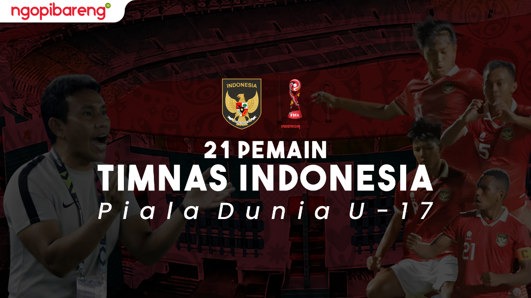 Skuad Timnas Indonesia Piala Dunia U-17. (Ilustrasi: Chandra Tri Antomo/Ngopibareng.id)