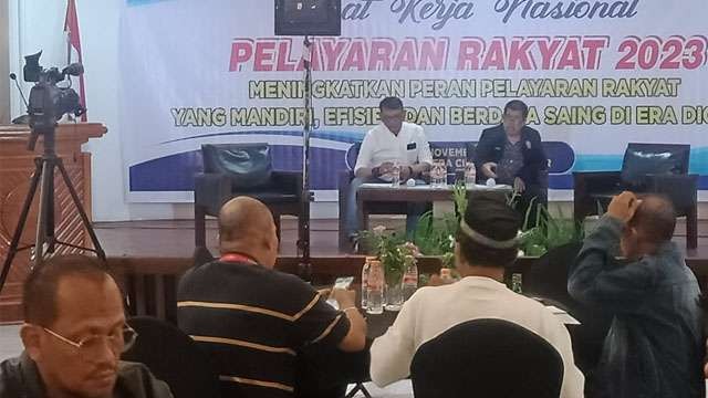 Rapat Kerja Pelra; Pelayaran Rakyat Menerjang Asa. (Foto: Ngopibareng.Id/Oki)