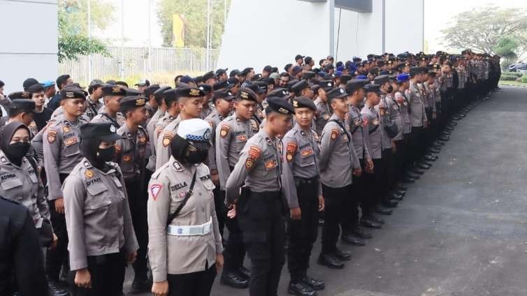 350 anggota kepolisian disiapkan menjadi steward selama Piala Dunia U-17. (Foto: Istimewa)