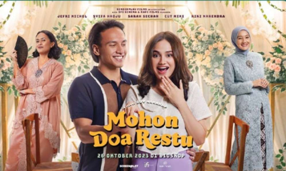 Poster film Mohon Doa Restu dibintangi Jefri Nichol dan Syifa Hadju. (Foto: Screenplay Films)