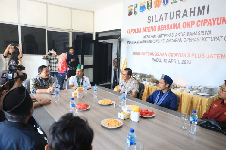 Pj Gubernur Jawa Tengah, Nana Sudjana di Rumah Kebangsaan Cipayung Plus Jawa Tengah, Jumat 27 Oktober 2023. (Foto: Humas Jateng)