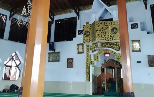 Panorama dalam suatu masjid di Indonesia. (Foto:dok/ngopibareng.id)