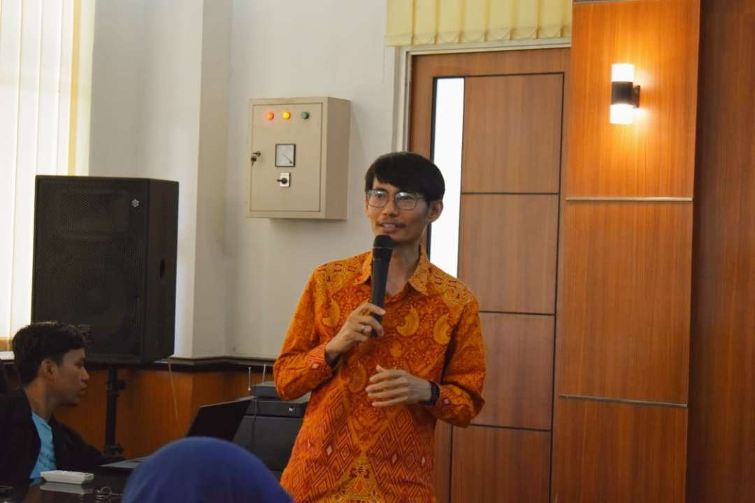 Kepala Departemen Matematika FMIPA Universitas Negeri Malam, Lathiful Anwar, Ph.D. (Foto: munawir aziz for ngopibareng.id)