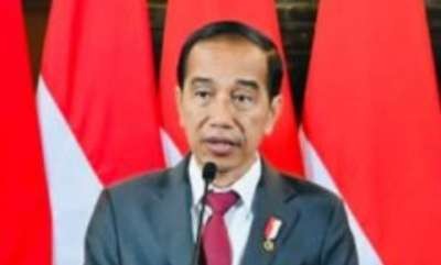 Di AS Presiden Jokowi mengecam serangan Israel terhadap RS Indonesia di Gaza ( foto: Setpres)