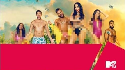 Salah satu poster reality show Dating Naked di MTV. (Foto: MTV)