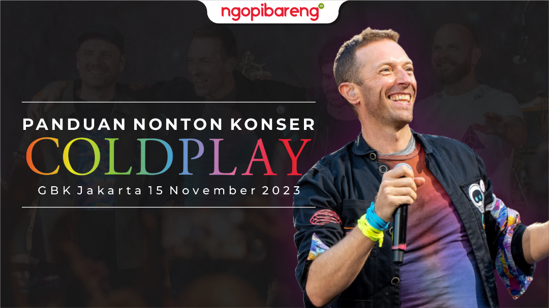 Konser Coldplay di Stadion Gelora Bung Karno (GBK) Jakarta, digelar Rabu 15 November 2023. (Ilustrasi: Chandra Tri Antomo/Ngopibareng.id)