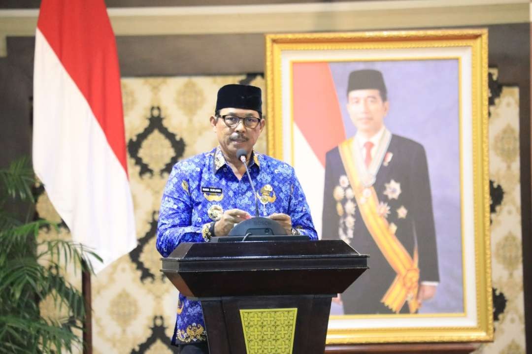 Pj.Gubernur Jawa Tengah,  Nana Sudjana menyiapkan tim khusus untuk memantau netralitas Aparatur Sipil Negara (ASN) selama tahapan Pemilu 2024. (Foto: Pemprov Jateng)