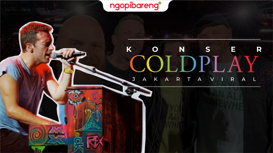 Konser Coldplay di Stadion Gelora Bung Karno (GBK), Rabu 15 November 2023, digelar selama dua jam. (Ilustrasi: Chandra Tri Antomo/Ngopibareng.id)
