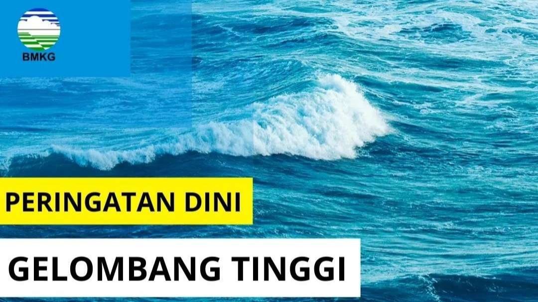 Peringatan dini gelombang tinggi di perairan Indonesia, Jumat hingga Sabtu, 17-18 November 2023 pukul 07.00 WIB. (Foto: Instagram @infobmkg/maritim.bmkg.go.id)